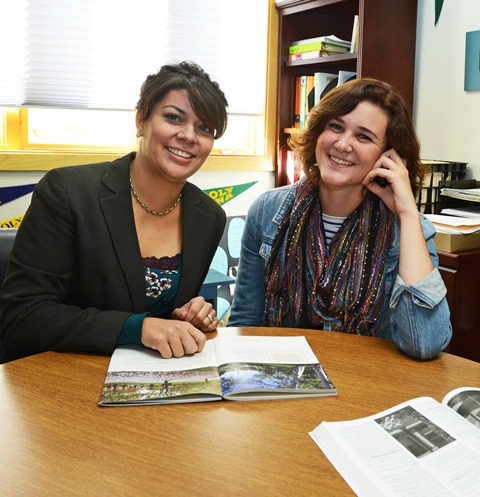 College and Career Counselor with Student College and Career Counselor with Student